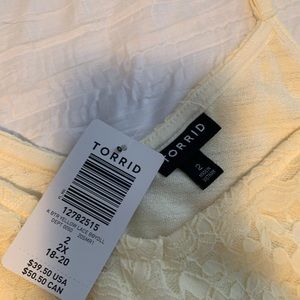 Pale yellow blouse